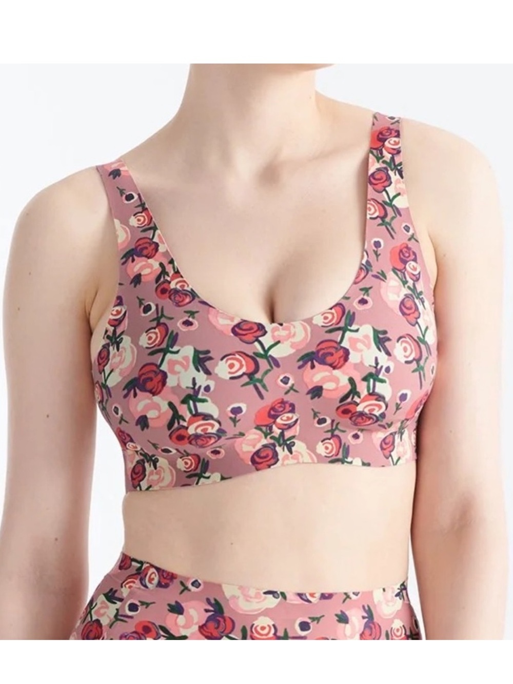 ANNA SUI x KNIX Rose Bouquet Luxe Pullover Bra Size Medium